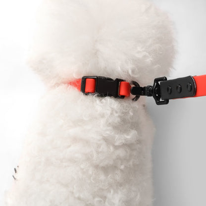 Adjustable 6-in-1 Waterproof Hands-Free Leash and Collar with LED Flashlight