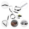 Adjustable 6-in-1 Waterproof Hands-Free Leash and Collar with LED Flashlight