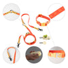 Adjustable 6-in-1 Waterproof Hands-Free Leash and Collar with LED Flashlight