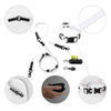 Adjustable 6-in-1 Waterproof Hands-Free Leash and Collar with LED Flashlight