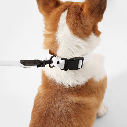 Adjustable 6-in-1 Waterproof Hands-Free Leash and Collar with LED Flashlight