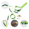 Adjustable 6-in-1 Waterproof Hands-Free Leash and Collar with LED Flashlight