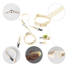 Adjustable 6-in-1 Waterproof Hands-Free Leash and Collar with LED Flashlight
