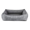 Oslo Ortho Bed For Dogs in Tribeca Fabric Finish Size - MED