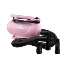 B-163 High Velocity Variable Speed Double Motor Pet Dryer - Pastel Pink