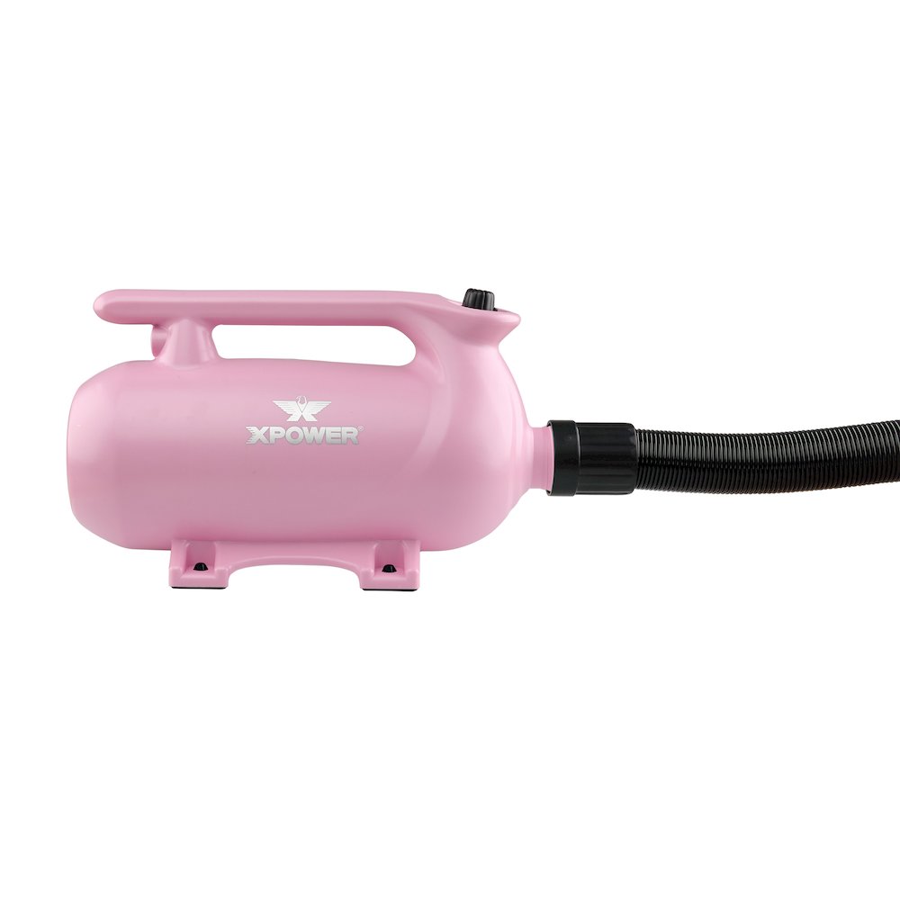 B-163 High Velocity Variable Speed Double Motor Pet Dryer - Pastel Pink