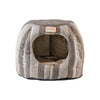 Cat Bed,Gray And Silver