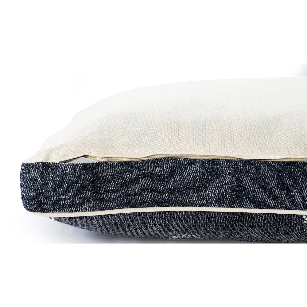 Mandala Stonewash Pillow Dog and Cat Bed With Removable Cover