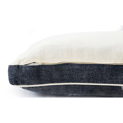 Mandala Stonewash Pillow Dog and Cat Bed With Removable Cover