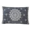 Mandala Stonewash Pillow Dog and Cat Bed With Removable Cover