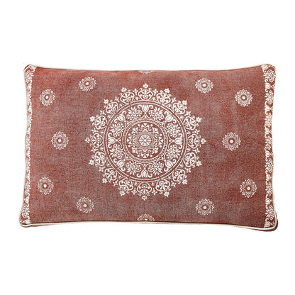 Mandala Stonewash Pillow Dog Bed With Removable Cover
