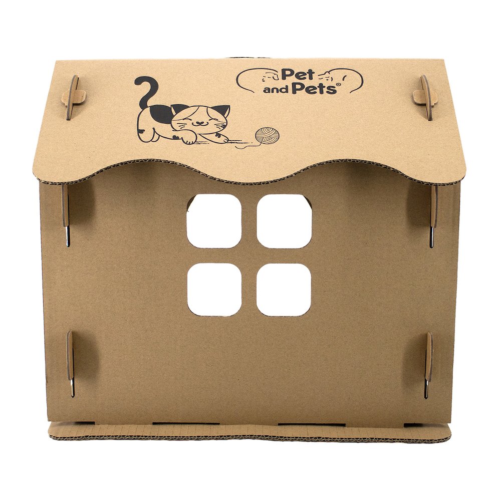 Scratch Pad Cat House