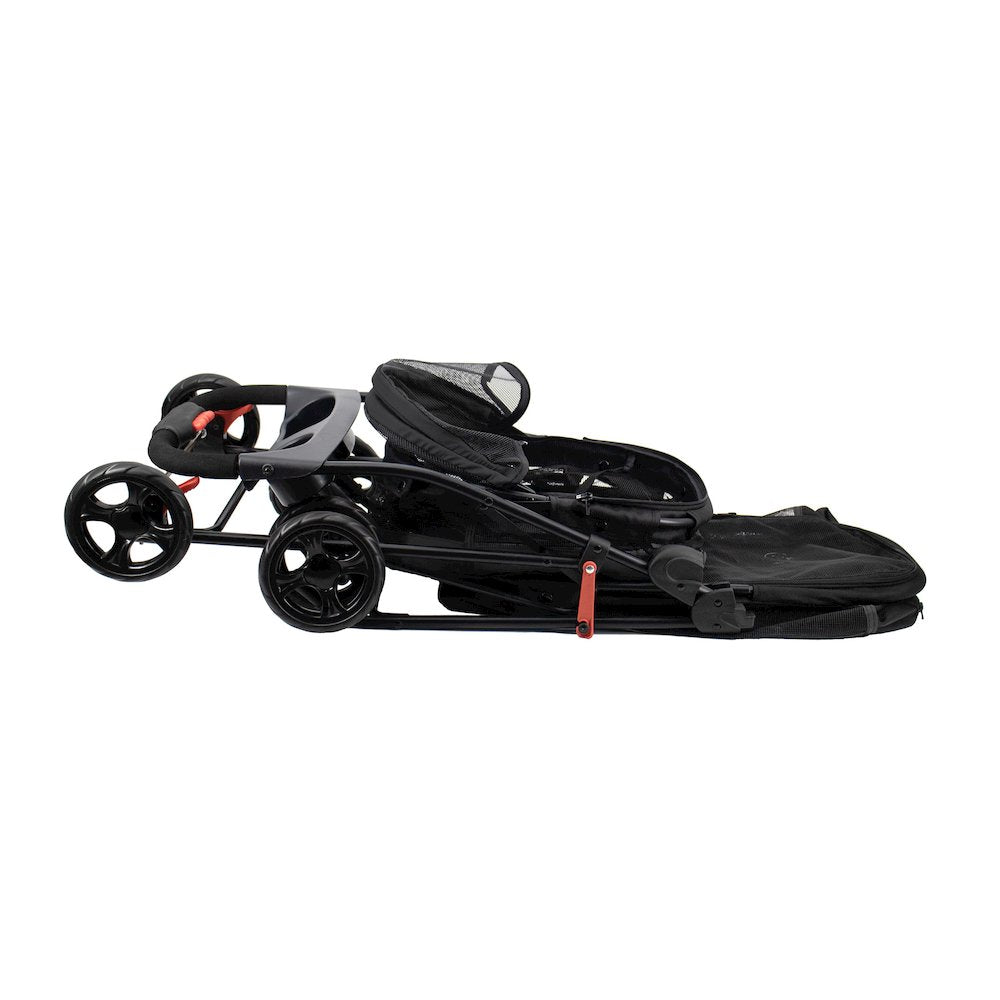 Double Decker Pet Stroller - Black