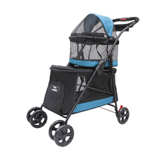 Double Decker Pet Stroller - Turquoise