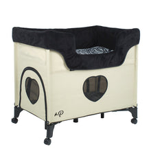 Bedside Lounge Pet Bed - Zebra Vibes