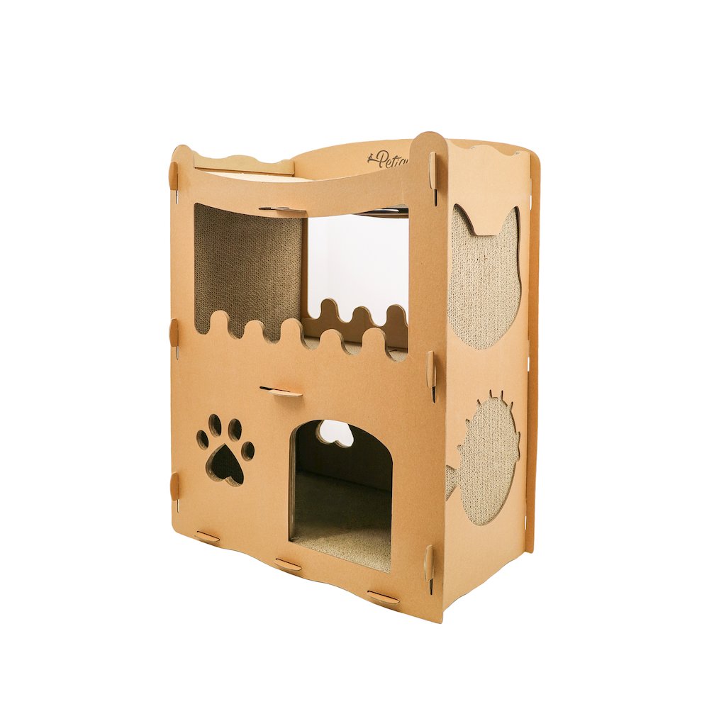 Feline Penthouse Cat House