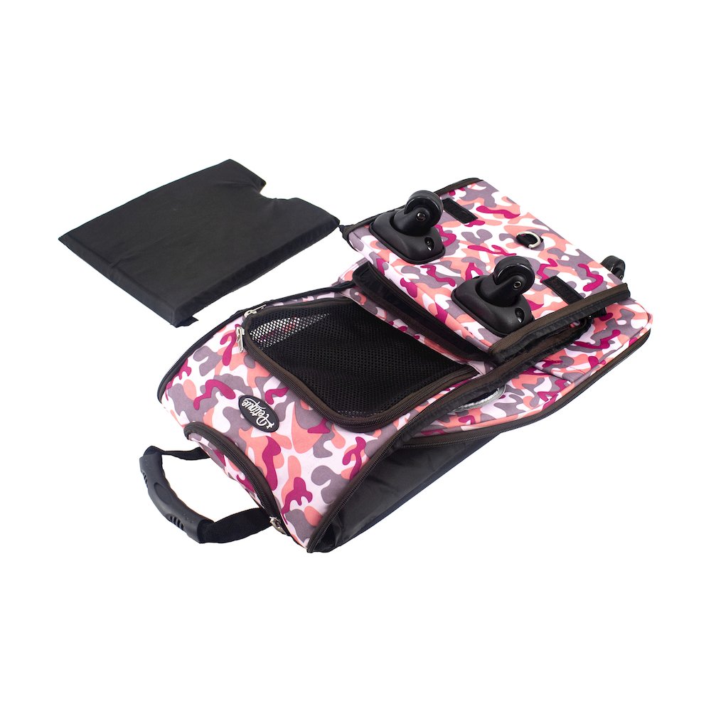 Pink Camo 5-In-1 Pet Carrier