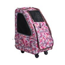Pink Camo 5-In-1 Pet Carrier
