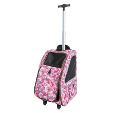 Pink Camo 5-In-1 Pet Carrier