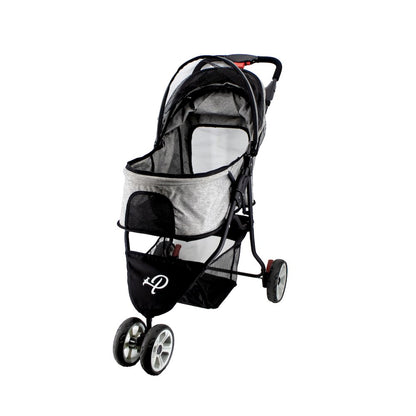 Glacier Pet Stroller - Slate Grey