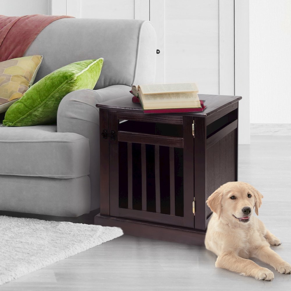Chappy Pet Crate with Wood Slats