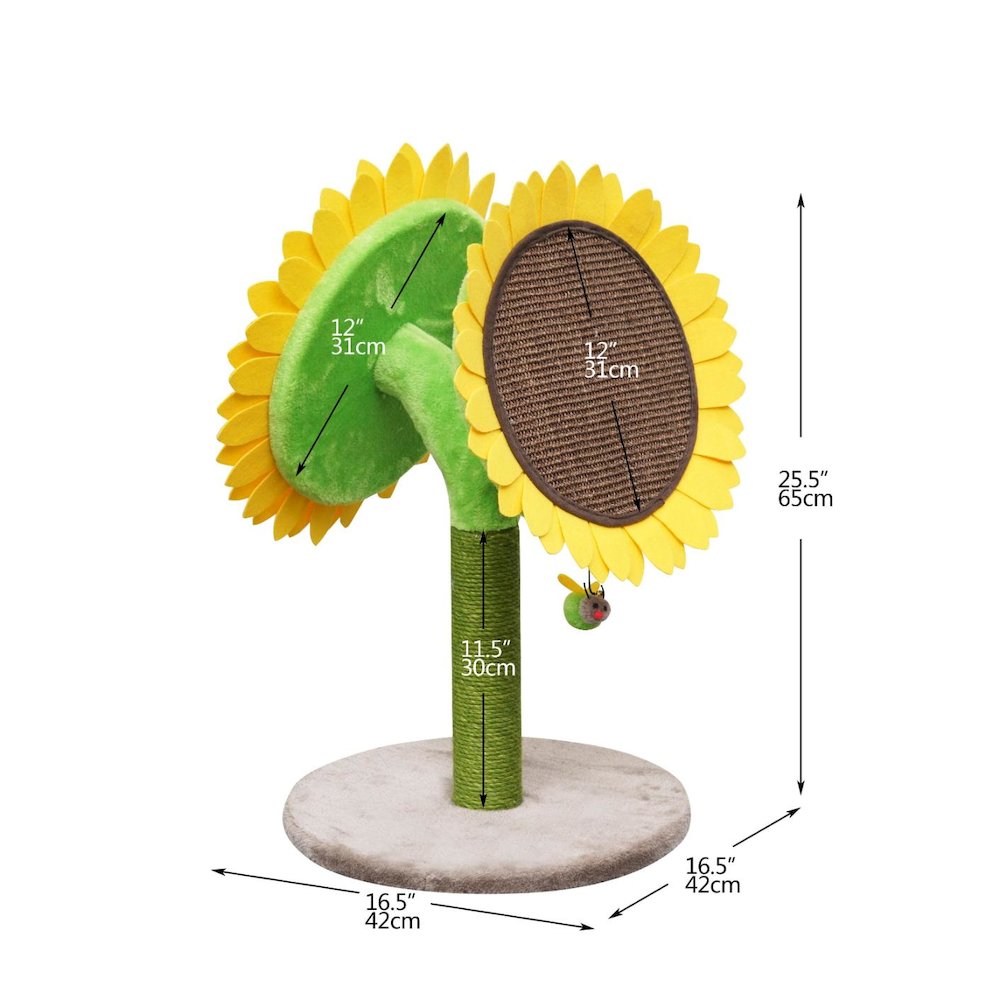 Double Bloom Cat Scratching Post