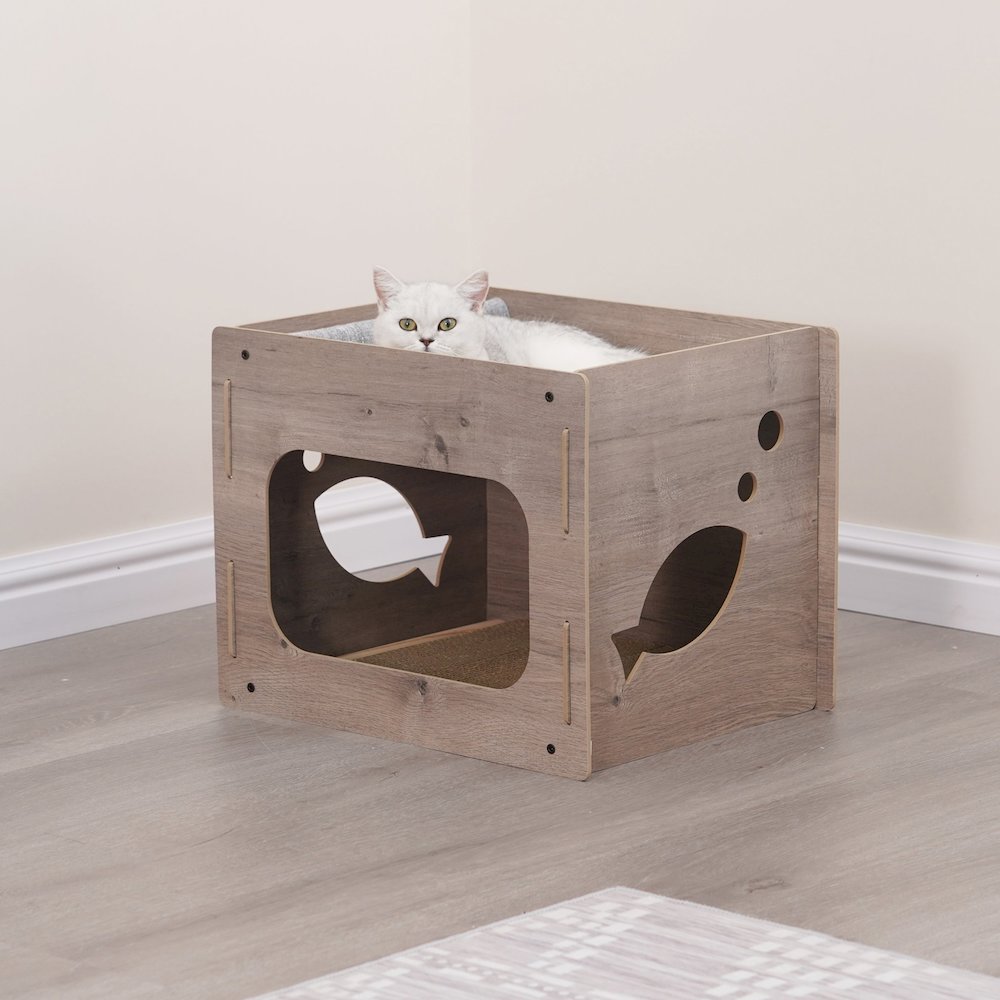 Jodie Minimalist Cat Playhouse