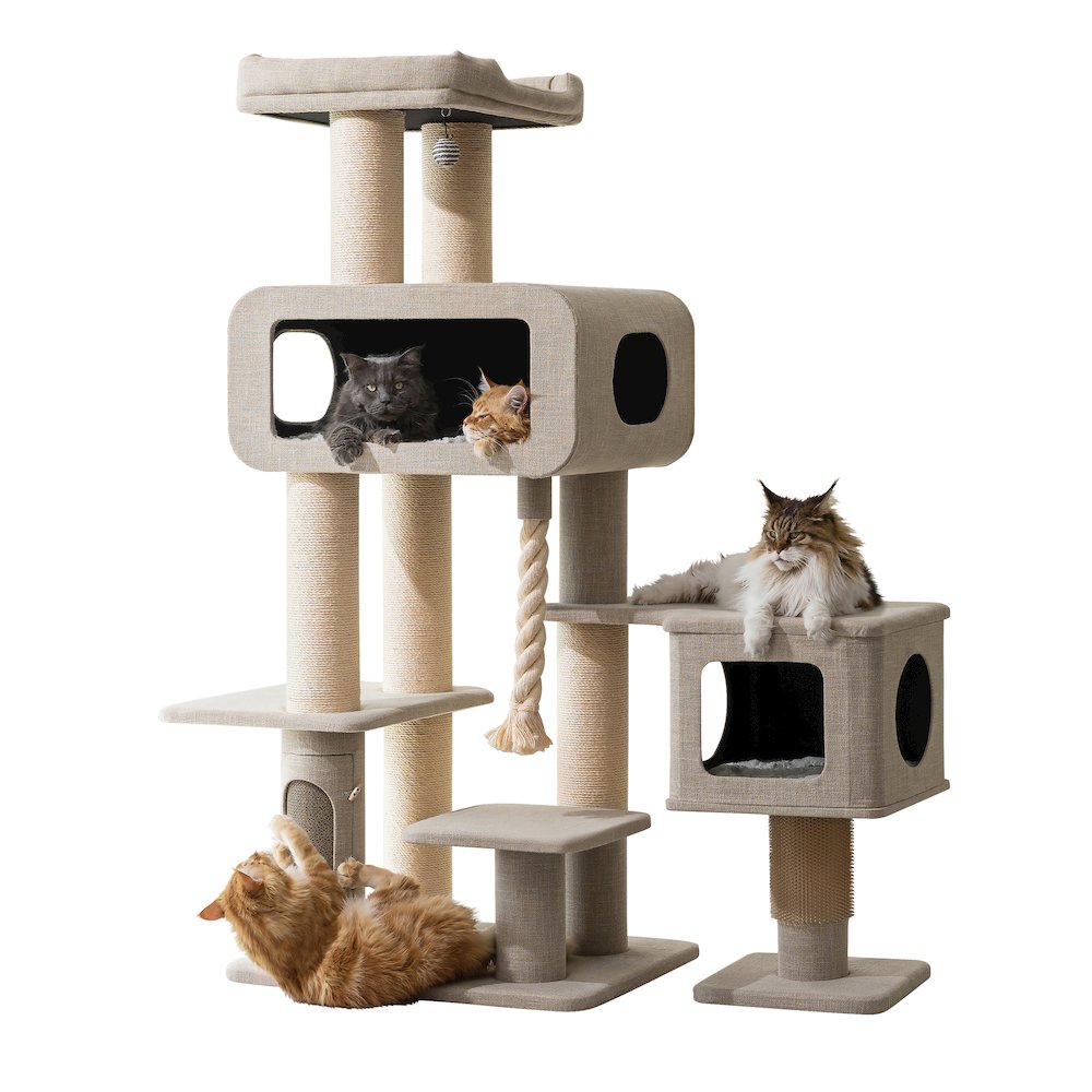 71” Grand Maine Coon Cat Tree – Ontario