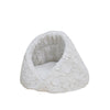 Rose Cradle Cat Bed, White