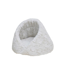 Rose Cradle Cat Bed, White