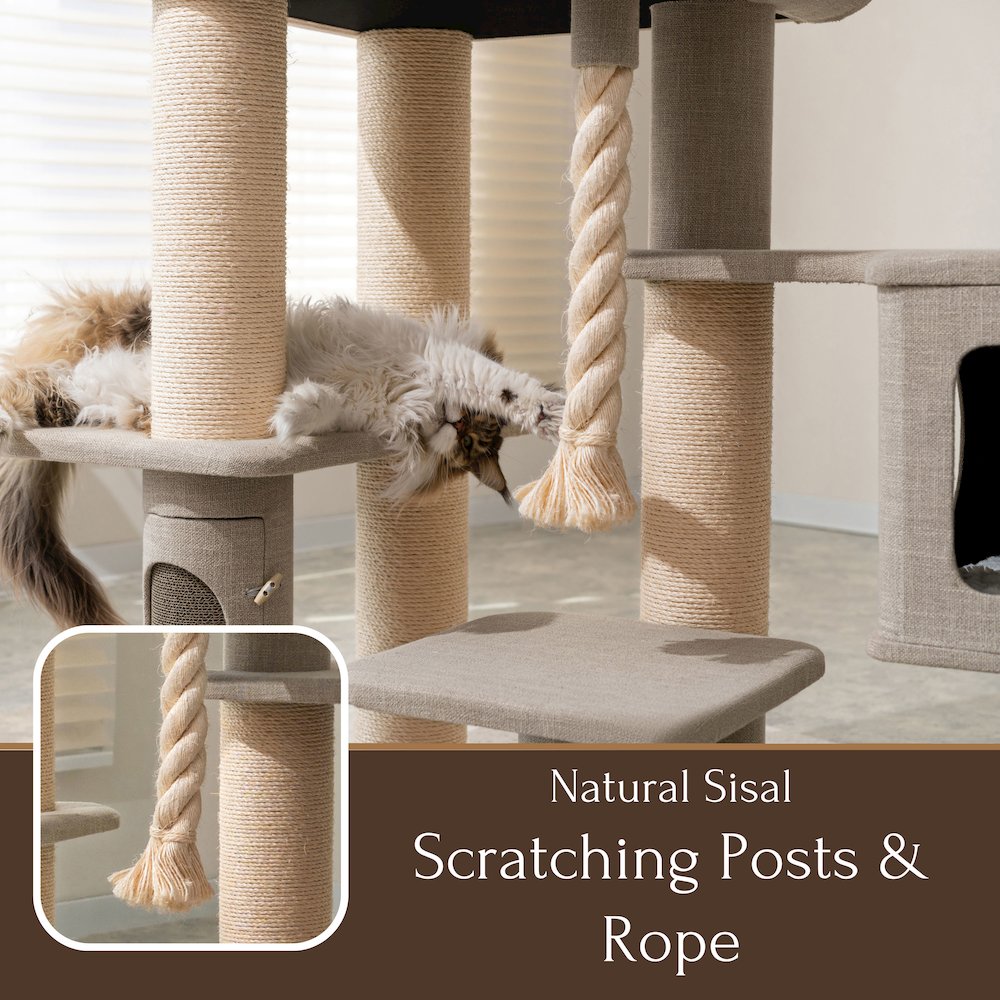 71” Grand Maine Coon Cat Tree – Ontario