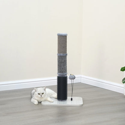 Urbane Grey Multi-Activity Scratching Post
