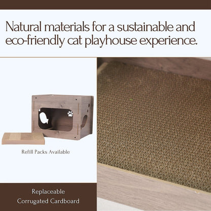 Jodie Minimalist Cat Playhouse