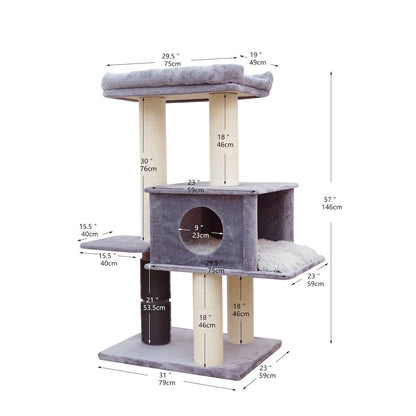 Grand Maine Coon 5-Level Cat Tree