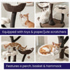 Blossom 6-Level 59" Cat Tree with Replaceable Parts, Washable Beds