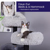 Bradbury 7-Level 62.5” Modern Cat Tree with Replaceable Parts, Washable Beds