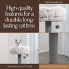 42-in Cullen Mid-Century Modern Cat Tree