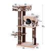 50-in Cowboy Western Style Cat Tree, Brown