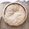 Paper Rope Wicker Design Round Cat Bed