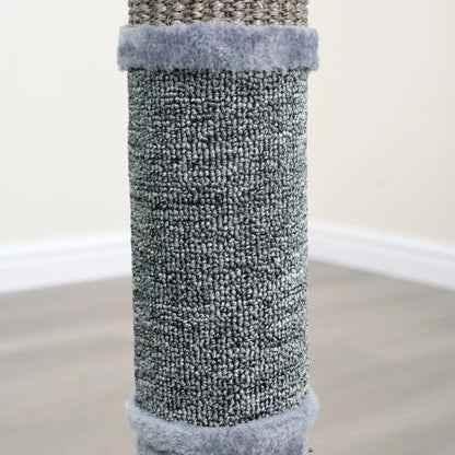 Urbane Grey Multi-Activity Scratching Post