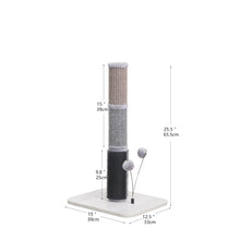 Urbane Grey Multi-Activity Scratching Post