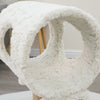 Minimalistic Fished Shaped Cat Perch - 28"H, 2 Level, Medium, Space Needle