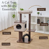 Elevate 2.0 Cat Tree, Brown & Grey
