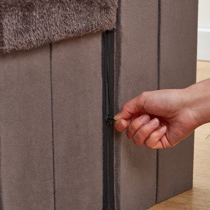 Charcoal 4 Level Pet Stairs