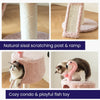 Flamingo 29" Cat Tree with Replaceable Posts, Sisal Scratching Ramp,Pink