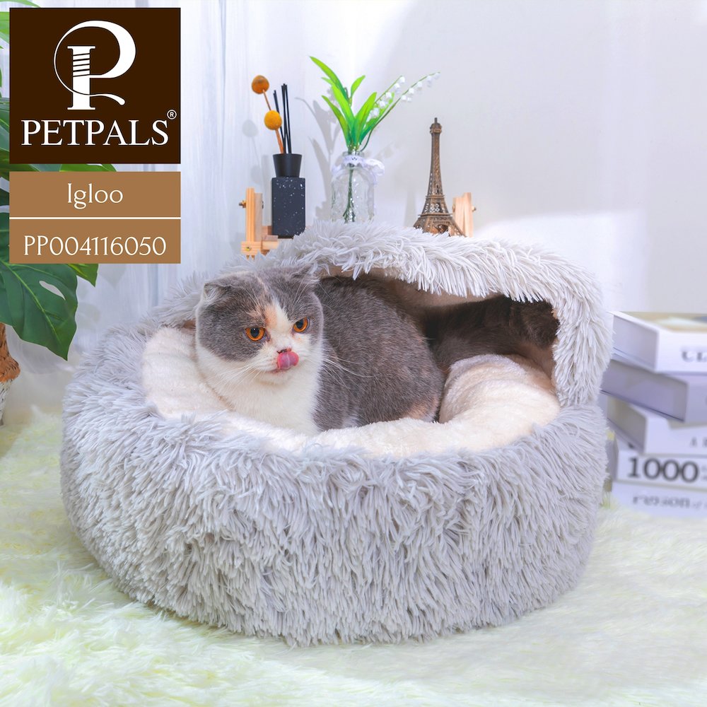 Calming Igloo Cat Bed