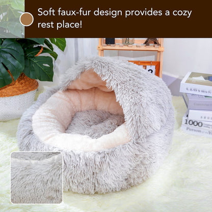 Calming Igloo Cat Bed