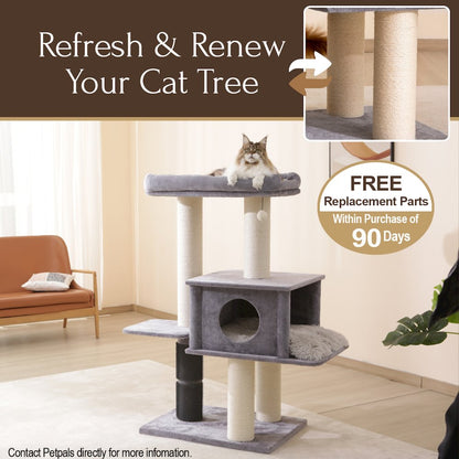 Grand Maine Coon 5-Level Cat Tree