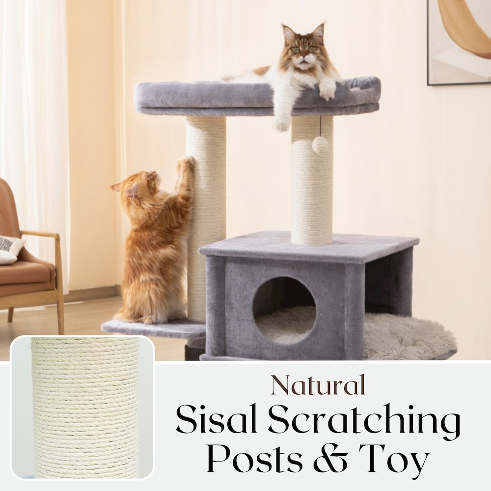 Grand Maine Coon 5-Level Cat Tree