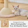 30-in Lookout Cat Tree Bed, Beige